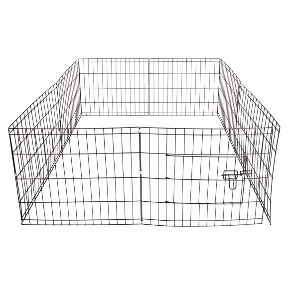 Hvalpegård / kanin indhegning 122×122×61 cm – 8 sektioner