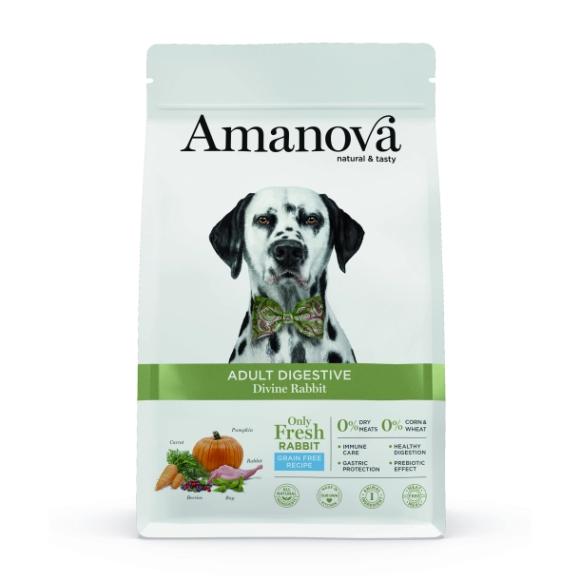 Amanova Kanin - Kornfrit hundefoder - 10 kg