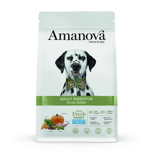 Amanova Kanin - Kornfrit hundefoder - 10 kg