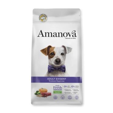 Amanova Hjort - Hundefoder til kræsne hunde - 10 kg
