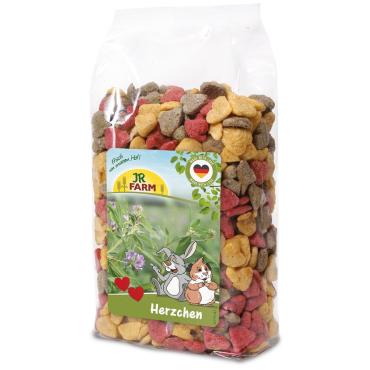 JR Hjerter 200g – Sprød snack til kaniner og gnavere