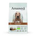 Amanova Kylling - Voksen foder til mellemstore hunde - 12 kg
