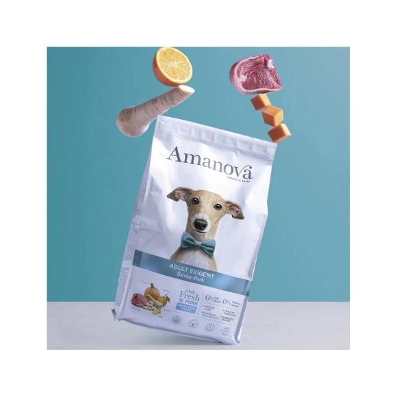 Amanova Gris - Kornfrit voksen hundefoder - 10 kg
