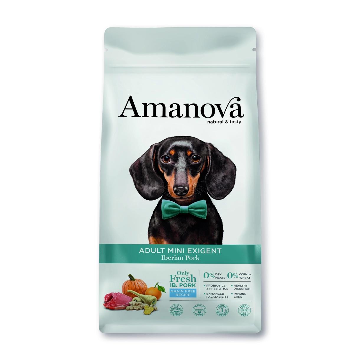 Amanova Gris - Kornfrit voksen hundefoder til små hunde - 7 kg