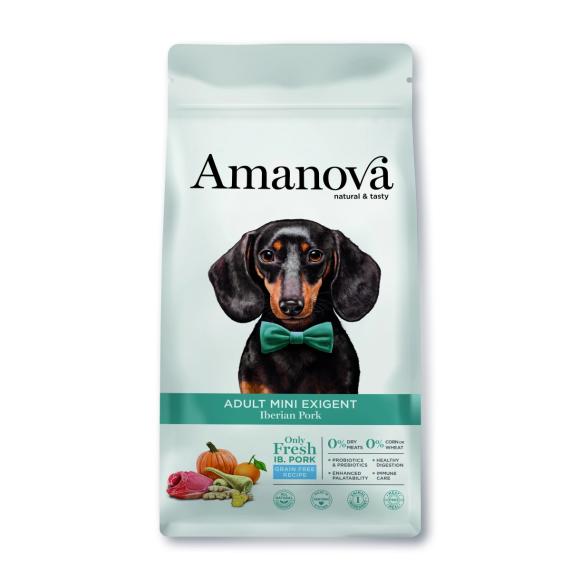 Amanova Gris - Kornfrit voksen hundefoder til små hunde - 7 kg
