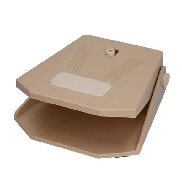 Vandfontæne med pedal til hunde – CoolPets Splash Beige