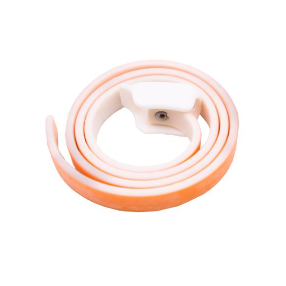 Loppe- og flåthalsbånd til hunde – Orange 60 cm
