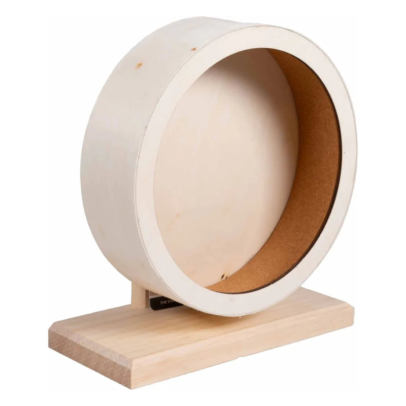 Hamsterhjul i træ 21 cm