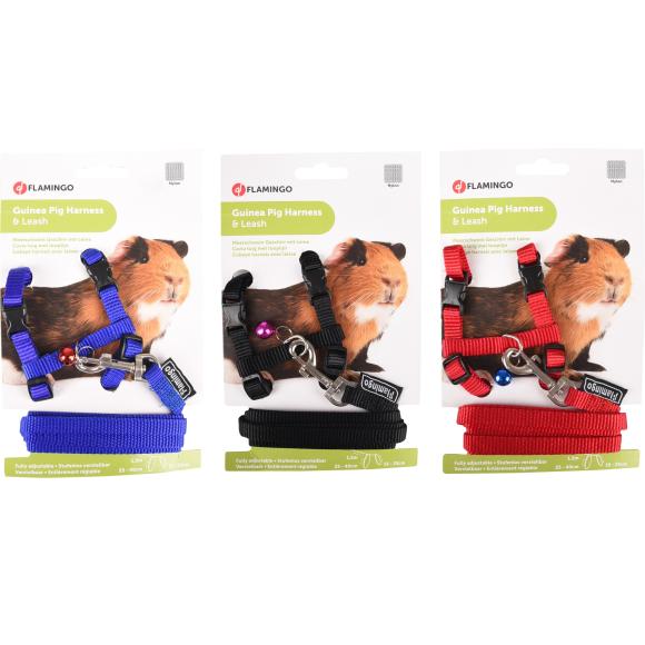 Sele til marsvin inkl. line – 15/25 cm