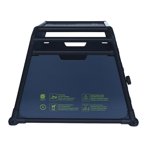 4pets PRO Noir 1 Small – Hundebur til bil - Op til 17 kg