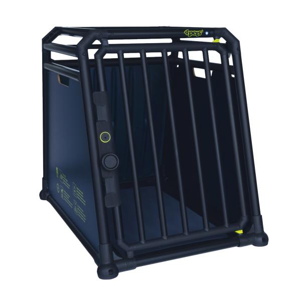 4pets PRO Noir 2 Medium - Hundebur til bil - Op til 30 kg