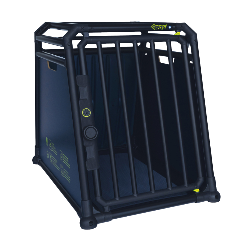 4pets PRO Noir 2 Medium - Hundebur til bil - Op til 30 kg
