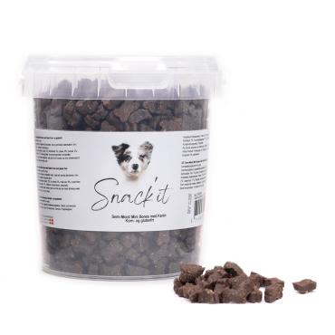 Bløde hundegodbidder med kanin – 500 g