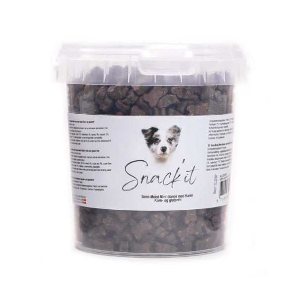 Bløde hundegodbidder med kanin – 500 g
